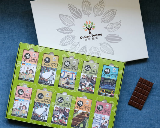 台湾屏東産カカオチョコレート総合ギフトボックス